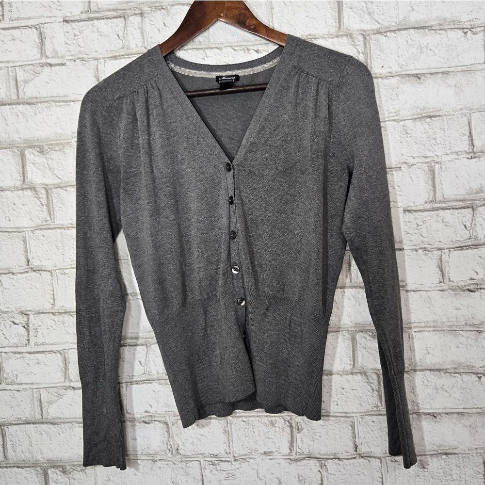 Maurices gray sweater cardigan